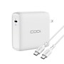 CODi 100W Wall USB-C Charger with USB2.0 EPR Braided Cable, White (A01118)~#|#~9E642A4C-9160-41C6-825570FB66507435_sc7