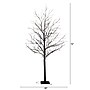 Nearly Natural 6' Pre-Lit Halloween Deluxe Black Twig Artificial Fall Tree with 156 Orange and Purple LED Lights (T4759)~#|#~894FC9F7-5658-4FEC-9928EF5608C49D4F_sc7