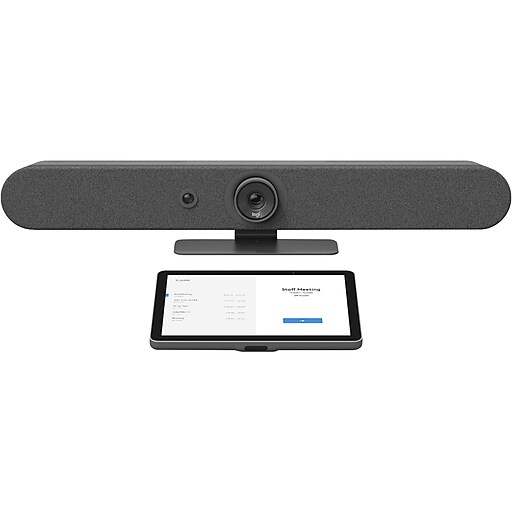 Logitech Rally Bar Mini + Tap IP HD 4K Bundle, Graphite (991-000385 ...