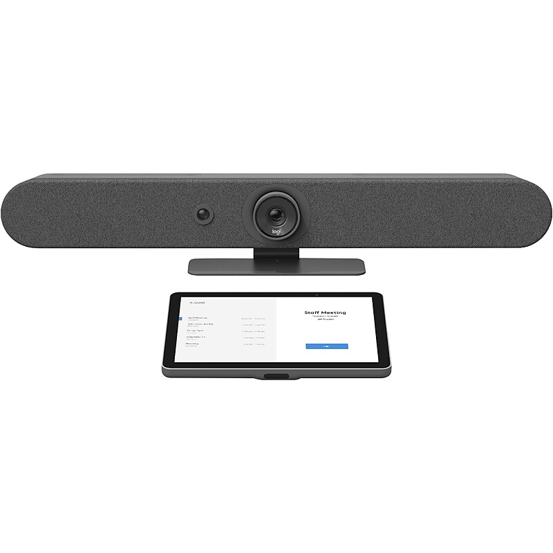 Logitech Rally Bar Mini + Tap IP HD 4K Bundle, Graphite (991-000385) image 1