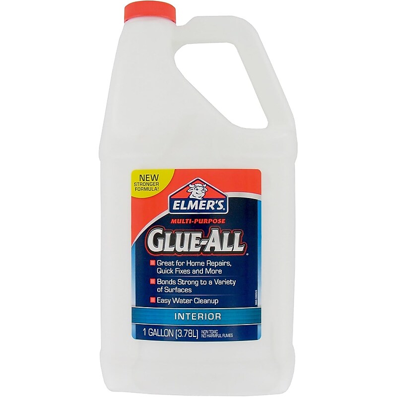 Elmer's Glue-All Liquid Craft Glue, 128 oz., White (E3860) image 1