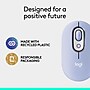 Logitech POP Wireless Ambidextrous Optical Mouse, Lilac (910-007410)~#|#~9E71A154-9544-463D-AD76B33A0CA97D43_sc7