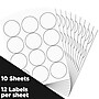 JAM Paper Laser/Inkjet Round Shipping Labels, 2.5" Dia, White, 120/Pack (2147615066)~#|#~9E7223AD-5B8B-4903-95F12C43FA0589C0_sc7