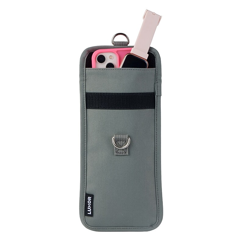 Luxor CellGuard Phone Pouch, Gray (CHZZ003) image 1