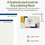Avery Dissolvable Rectangle Multipurpose Labels, 4.75" x 7.75", Off-white, 20/Pack (94255)~#|#~9E845586-DE10-48BE-A8D614599D85D3DF_sc7
