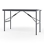 Staples 4' x 24" Wooden Heavy Duty Folding Table, Walnut (58365)~#|#~9E84AA71-0534-4B9F-878614CA63280D4D_sc7