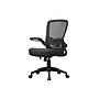 Boss Flip Arm Ergonomic Mesh/Fabric Swivel Task Chair, Black (B6366BK-BK)~#|#~9E84DB4D-4301-4019-97289B6D52CD881D_sc7