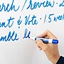 Luxor Magnetic Porcelain Dry-Erase Whiteboard, Aluminum Frame, 72"W x 40"H (DEWM003)~#|#~9E858243-24F6-42DC-9D5C1A370064A116_sc7