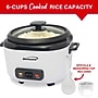Brentwood 6-Cups Electric Rice Cooker, White (BTWRC5006W)~#|#~9E887C23-262A-4154-AA7E35F6C82ECBB6_sc7