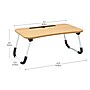 Mind Reader 13.75" x 23.5" MDF/Metal Lap Desk/Laptop Stand With Folding Legs, Beige (LBSTUDY-BEI)~#|#~9E8BB9F7-BEDA-41DF-997F87B963FDC8A9_sc7