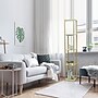 Simple Designs Etagere Organizer 62.5" Floor Lamp with Rectangular Shade, Tan (LF1037-TAN-CCLB)~#|#~9E953E09-EA09-407F-9EF4BDA32767560D_sc7
