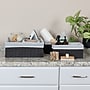Household Essentials Woven Storage Wicker Basket, Black, 3/Set (HE1099)~#|#~9EA15CD7-E464-48EA-9254DD2E5F81A8CD_sc7