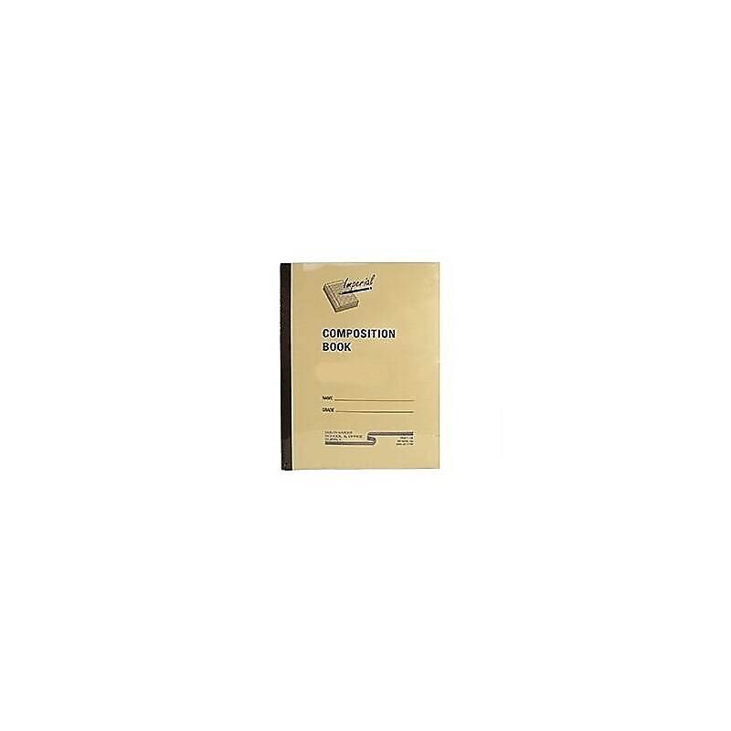 Imperial Composition Book W/Red Left Hand Margin, 7" X 8-1/2", White, 40 Pages (114040mea) image 1