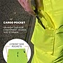 Ergodyne GloWear 8925 High Visibility Pants, ANSI Class E, Lime, Small (24452)~#|#~9EA31E28-C7F8-454B-8FDFC9299B2E71E4_sc7