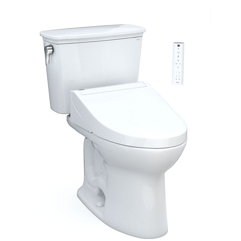 Toto Drake 1.28 gal. Gravity Flush Toilet, Cotton (MW7863084CEG#01) image 1