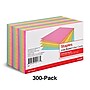 Staples 3" x 5" Index Cards, Lined, Assorted Colors, 300/Pack (TR50998)~#|#~9EA41F9E-6BCA-42BC-B803407770011F29_sc7