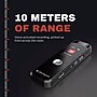 Dictopro X200 Voice Activated Digital Recorder, 16GB, Black (X200)~#|#~9EA9F3CF-55F8-486E-8B8E63098140433D_sc7