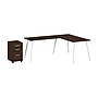 Bush Business Furniture Vista 60"W L Shaped Desk with Mobile File Cabinet, Black Walnut (VST008BWSU)~#|#~9EB406D4-B307-44D9-8F6A4D923288F26C_sc7