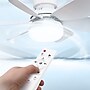 Airbro 21" Socket Fan with Integrated Light, 3-Speed, White (FLA-21)~#|#~9EB64357-5782-487A-A0CC901C310A0C8A_sc7