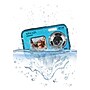 MINOLTA DUO 48 Megapixels Point & Shoot Waterproof Digital Camera, Blue (MN50WP-BL)~#|#~9EBC3EF3-475E-4BC1-A46F060564031E2A_sc7