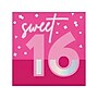 Creative Converting 16th Birthday Plates and Napkins Kit, Hot Pink (DTC9122E2H)~#|#~9EC0A70B-5246-49FE-AD8364001E41CC9C_sc7