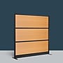 Luxor Beechwood 3-Panel Room Divider, 70"H x 70"W, Beech Grain (PPWL014)~#|#~9EC21733-6D1B-439F-BF2FCE80217A47BB_sc7