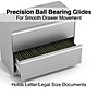 Staples 2-Drawer Lateral File Cabinet, Letter/Legal Size, Lockable, 28.15"H x 36"W x 18.62"D, Light Gray (60923/17452)~#|#~9EC22D43-CEB7-45A9-A3B1DE97498CF016_sc7