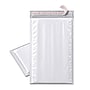 Staples Poly Bubble Mailers, #0 Size, 6” x 9”, White — 25/Pack~#|#~9EC608A4-EB09-4260-8DD5BB91DC78C067_sc7