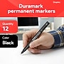 Staples Duramark Permanent Marker, Ultra Fine Tip, Black, Dozen (ST62927)~#|#~9EC7FFA4-12B0-4F98-9D7DA549F99A8531_sc7