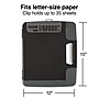 Staples® Portable Plastic Storage Clipboard, Letter Size, Black (ST28545-CC)~#|#~9ECB1BCB-3027-4D7F-8929E693A077863F_sc7