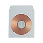 Staples 5 x 5 White Open‑End CD/DVD Envelopes, Protective Media Sleeves, 50/Box~#|#~s1223339_sc7