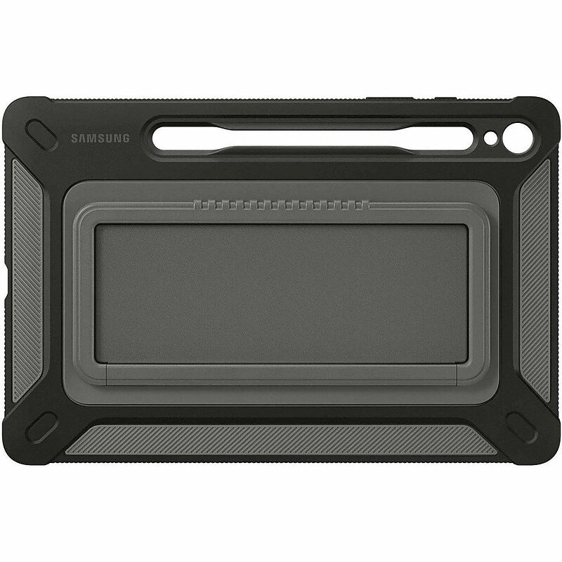 Samsung 11" Rugged Outdoor Cover for Galaxy Tab S9, Black (EF-RX710CBEGUJ) image 1