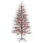 Nearly Natural 7-ft Frosted Berry Twig Artificial Christmas Tree with 450 Multicolored Gum Ball LED Lights (T3258)~#|#~9EDE630B-5F85-4DD9-8D3BCFC097CE2417_sc7