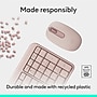 Logitech MK250 Wireless Keyboard and Optical Mouse Combo, Rose (920-013512)~#|#~9EE25E7E-CF32-42AF-87B4A7B0AEA9C59F_sc7