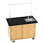 Diversified Woodcrafts Kinetic Mobile Demo Center Rectangular Demonstration Table, 48" x 28", Oak (4222K)~#|#~9EE3E8CD-2E47-4AE6-ABDA6FC6559240D2_sc7