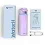 WaterH BOOST Stainless Steel Triple Wall Insulated Smart Water Bottle, 24 oz., Purple (B003-24OZ-PL)~#|#~9EE77053-C507-4130-BCB2725E72D7FDBE_sc7