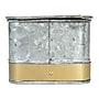 Storied Home Decorative Metal Boxes with Hinged Lid, Silver, 3/Pack (EC1658)~#|#~9EEA1B38-DD5E-4F66-B32EEC959B61BAFF_sc7