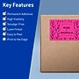 Avery Laser/Inkjet Rectangle Multipurpose Labels, 5" x 7", Neon Magenta, 20/Pack (94258)~#|#~9EED8F23-3F93-4B3E-9FA11FDDEDD4CD05_sc7