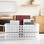 iDESIGN Medium Stackable Plastic Storage Bin, White, 3/Pack (29405M3)~#|#~9EEE41B5-9056-4F84-9C55B96BF20AC5BA_sc7