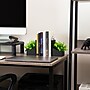Mind Reader Contemporary Planter Bookends, 3.25"H, Black (PLANTEND2-BLK)~#|#~9EF485FE-DAF0-419C-8F9491F19A956B10_sc7