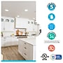 Bulbrite 14W Adjustable 5/6" Integrated LED Recessed Downlight with E26 Quick Connect, 3000K Soft White, 1100 Lumens, 4/Pack~#|#~9EF532D0-D687-49FD-B29EFA1AA8D93A55_sc7