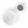 Elama Bishop Porcelain Soft Square Dinnerware Set, 16 Piece (937114772M)~#|#~9F035F61-21F1-44C1-AFAB51DD2160A9E4_sc7