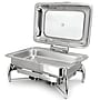 MegaChef 9.5 Qt Stainless Steel Chafing Dish, 935122015M~#|#~9F054F6F-75BE-4589-B7B0CBCD5560603E_sc7
