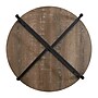 Household Essentials Jamestown Round Coffee Table, Ashwood/Black (HH8079-1)~#|#~9F066B98-817D-462D-867A058F3E26D3FC_sc7