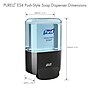 PURELL HEALTHY SOAP ES4 Wall Mounted Hand Soap Dispenser, Graphite (5034-01)~#|#~9F109C92-3A77-4BE2-926229DB7C415A11_sc7