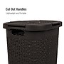 Mind Reader 15.85-Gallon Laundry Hamper with Lid, Plastic, Brown (60HAMP-BRN)~#|#~9F12F43C-A645-4519-AD94926877C60214_sc7