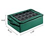 Tiny Tim Totes Ornament Storage Box, Green (83-DT5575)~#|#~9F20B80C-B5F5-4650-B8CFEB1370E3EA54_sc7