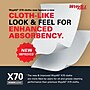 WypAll PowerClean X70 Cloths, 9.75" x 13", White, 220 Sheets/Roll, 3 Rolls/Carton (83571)~#|#~9F254817-CB2B-42E8-B1741927F852F282_sc7