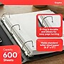 Staples 3" 3-Ring Better Binder, D-Ring, Black (ST55888-CC)~#|#~9F2553B7-4565-4214-A2159351283CEB7E_sc7