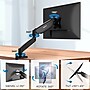 Mount-It! Adjustable Single Monitor Desk Mount with Gas Spring Arm, 13" to 32", 17.6 lbs., Black (MI-1881BLK)~#|#~9F29101D-CAAC-4D8F-A68D1196FBED49C0_sc7